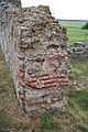 Part of the south wall of the ruined church at Reculver