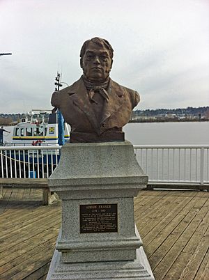 Simon Fraser bust