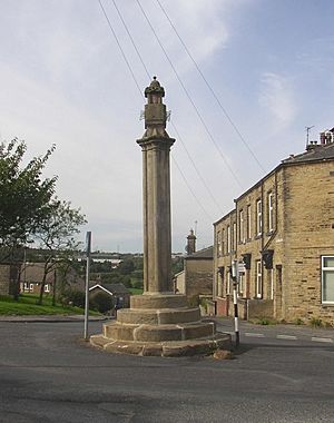 The Oakenshaw Cross, Wyke Lane, Oakenshaw - geograph.org.uk - 548973