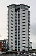 The Tower, Meridian Quay 2015.JPG