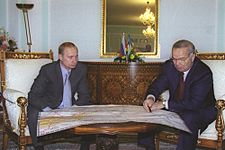 Vladimir Putin with Islam Karimov-3