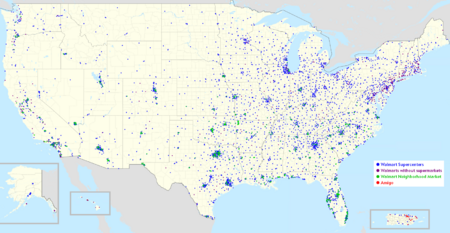 Walmart footprint