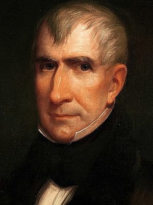 William Henry Harrison by James Reid Lambdin, 1835 closein crop