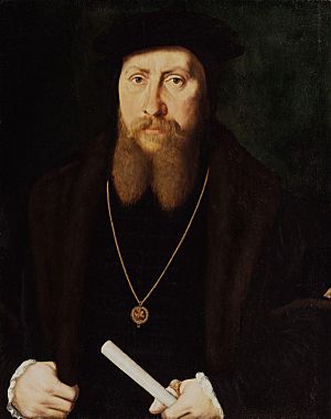 William Paget, 1st Baron Paget by Master of the Stätthalterin Madonna