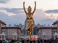 Akshardham in Robbinsville, New Jersey