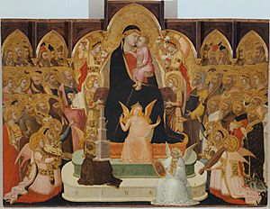 Ambrogio lorenzetti, maestà di massa marittima