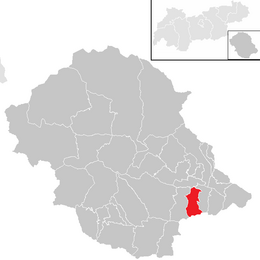 Location in the district