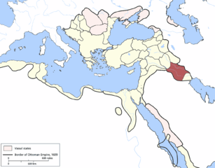 Baghdad Eyalet, Ottoman Empire (1609)