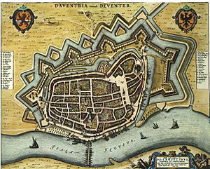 Blaeu 1652 - Deventer