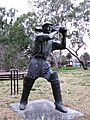 Bradman statue at Cootamundra