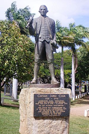 Captain Cook statue