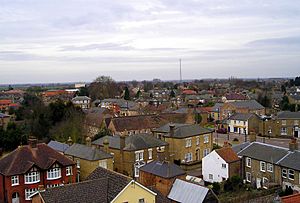 Chatteris aerial shot 2006