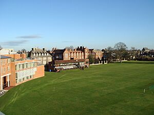 Hughes Hall & cricket ground