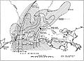 Hurricane Audrey landfall summary map