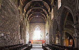 Iona Abbey. Church