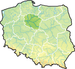 Location within Poland