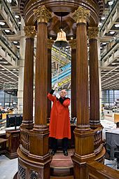 Lloyd's building Lutine Bell