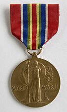 Merchant Marine World War II Victory Medal obverse