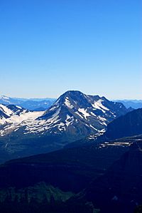 Mount Jackson from Mount Siyeh