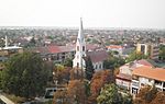 Nădlac - view from evangelical church.jpg