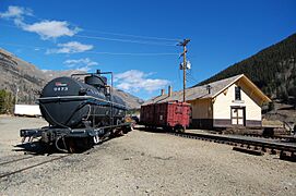 Silverton D&SNG-W0473 D&RG-3543 2012-10-25