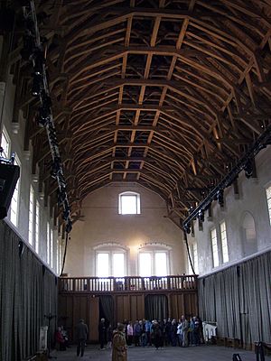 Stirling Castle Great Hall ceiling