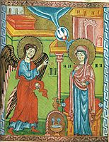 The annunciation, Gladzor