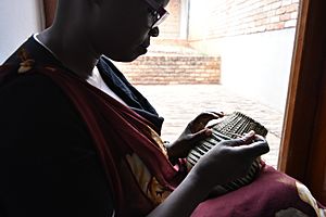 Traditional basket weaving