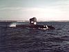 USS Albacore (AGSS-569) underway off Newport, Rhode Island (USA), on 11 March 1957 (80-G-K-22262).jpg