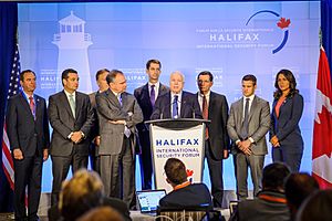 US congressional delegation at HISF 2014