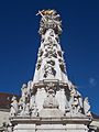 Virgin Mary and Trinity group, Holy Trinity column, 2016 Budapest