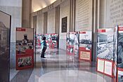 WoodrowWilsonCenterMemorialHallwayExhibit.jpg