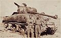 1965 Indo-Pak War DestroyedShermanTank