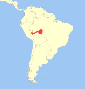 Callicebus brunneus distribution.svg