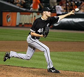 Chris Sale on August 9, 2011