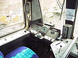 Class 141 drivers cab