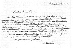 Einstein Letter