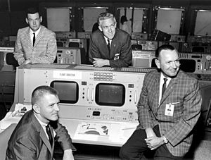 Gemini-4 NASA Mission Control Center