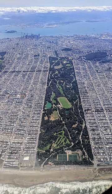 Golden Gate Park aerial