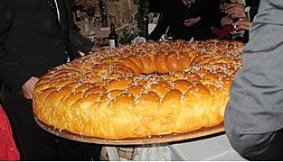 Grande brioche de mariage vendéen