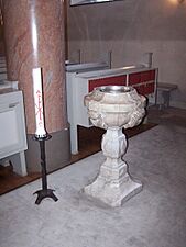 Harnosands domkyrka baptismal font