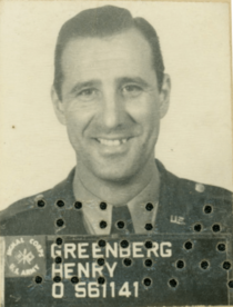 Henry Greenberg Military ID photo