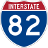 Interstate 82 marker