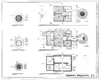 Keeper's Residence and Light Tower Floor Plans - Cana island Light Station, Keeper's Residence and Light Tower, Cana Island Road, Baileys Harbor, Door County, WI HABS WI-376-A (sheet 1 of 4) (cropped)