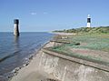 Lighthouses at Spurn Head - geograph.org.uk - 200519