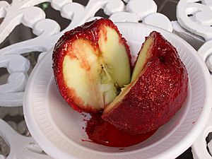 Manzana Cubierta de Chamoy