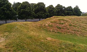 Maumbury Rings secondary entrance