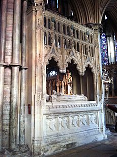 Memorial to John Baron Tiptoft in Ely Cathedral