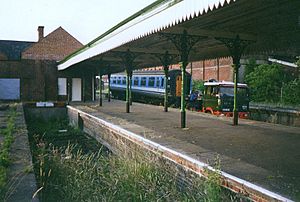 Mk2 carriage at Dereham 1995