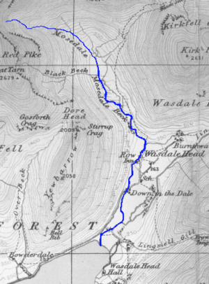 Mosedale Beck 1925